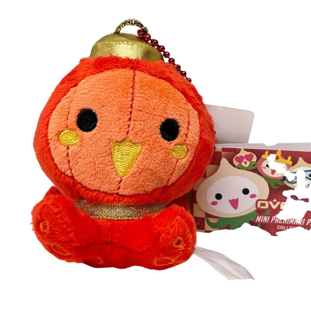 Overwatch Pachimari Mini Plush Backpack Hanger, NWT Blizzard 2018 Stuffed Toy